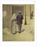 A Couple in the Street, 1887 by Charles Angrand