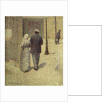 A Couple in the Street, 1887 by Charles Angrand