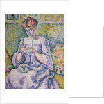 Woman Crocheting, 1908 by Lucie Cousturier