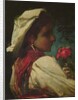 Italian Girl, c.1866 by Jacob Henricus or Hendricus Maris