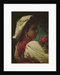 Italian Girl, c.1866 by Jacob Henricus or Hendricus Maris