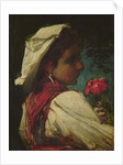 Italian Girl, c.1866 by Jacob Henricus or Hendricus Maris