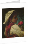 Italian Girl, c.1866 by Jacob Henricus or Hendricus Maris