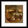 Ploughman unhorsed by a demon by Hieronymus Bosch