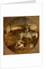 Ploughman unhorsed by a demon by Hieronymus Bosch