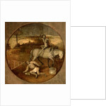 Ploughman unhorsed by a demon by Hieronymus Bosch