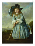 Child Playing Golf by Aelbert Cuyp