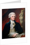Portrait of Thomas Jefferson, 1786 by Mather Brown