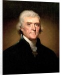 Portrait of Thomas Jefferson, 1853 by Rembrandt Peale