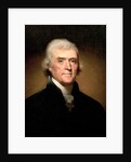 Portrait of Thomas Jefferson, 1853 by Rembrandt Peale