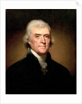 Portrait of Thomas Jefferson, 1853 by Rembrandt Peale