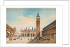 Piazza di San Marco, Venice by Friedrich Perlberg, 1875 by Friedrich Perlberg