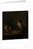 Boy Drawing by Candlelight by Godfried Schalken or Schalcken