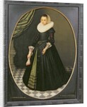 Oval Portrait of a Lady by Pieter the Elder Neefs