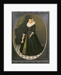 Oval Portrait of a Lady by Pieter the Elder Neefs