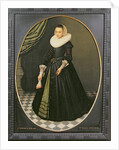 Oval Portrait of a Lady by Pieter the Elder Neefs