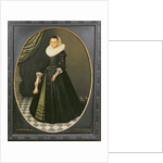 Oval Portrait of a Lady by Pieter the Elder Neefs