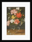 Still Life of Carnations and other Flowers by Jan the Younger Brueghel