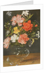 Still Life of Carnations and other Flowers by Jan the Younger Brueghel