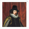 Sir Francis Bacon Baron Verulam de Verulam, vicomte St. Albans by Paul van Somer