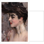 Madame X with a pearl collier, detail, 1904 by Giovanni Boldini