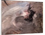 Half Length of Young Woman lying down, 1901 by Giovanni Boldini