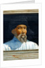 Cassone with 5 portraits of the Masters of the Florentine Renaissance by Anonymous