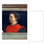 Cassone with 5 portraits of the Masters of the Florentine Renaissance by Anonymous