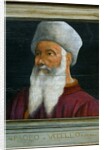 Cassone with 5 portraits of the Masters of the Florentine Renaissance by Anonymous