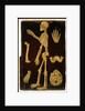 Ms Hunter 364 Table III Dissection, from Anatomical Tables, by John Banister by English School
