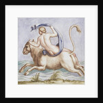 Ms Gen 1496 Plate CXX Rape of Europa, 1674 by Pietro Santi Bartoli