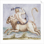 Ms Gen 1496 Plate CXX Rape of Europa, 1674 by Pietro Santi Bartoli