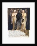 Illustration from 'Europe: a Prophecy', Lambeth, 1794 by William Blake
