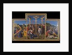 The altarpiece of the crucifixion by Anonymous