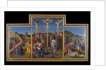 The altarpiece of the crucifixion by Anonymous