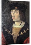 Indre & Loire N* 184 - Chateau de Loches - Portrait of Charles VIII by Anonymous