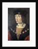 Indre & Loire N* 184 - Chateau de Loches - Portrait of Charles VIII by Anonymous