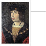 Indre & Loire N* 184 - Chateau de Loches - Portrait of Charles VIII by Anonymous