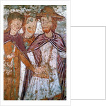 Wall painting of the legend of St-Gilles by Anonymous