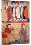 Loire Atlantique N* 079 - St-Sulpice des Landes - Church known as “Old Town” - Wall painting of the 15th century by Anonymous