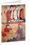 Loire Atlantique N* 079 - St-Sulpice des Landes - Church known as “Old Town” - Wall painting of the 15th century by Anonymous