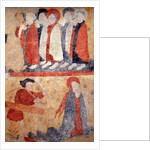 Loire Atlantique N* 079 - St-Sulpice des Landes - Church known as “Old Town” - Wall painting of the 15th century by Anonymous
