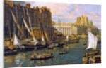 Loire Atlantique N* 121 - Nantes - Musee Dobree - “” The Port of Nantes”” - detail - by Parrot William in 1804 by Anonymous