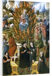 The Virgin with the burning bush by Anonymous