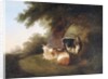 Three Goats in a Landscape, 1848 by Thomas Sidney Cooper