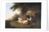 Three Goats in a Landscape, 1848 by Thomas Sidney Cooper