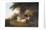 Three Goats in a Landscape, 1848 by Thomas Sidney Cooper