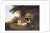 Three Goats in a Landscape, 1848 by Thomas Sidney Cooper