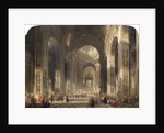 Interior of St Peter's, Rome, 1862 by David Roberts