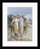 Oyster Girls at Cancale by Francois Nicolas Augustin Feyen-Perrin